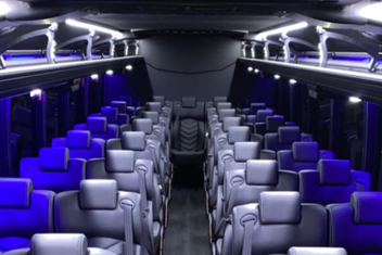 Millcreek Charter Bus Interior