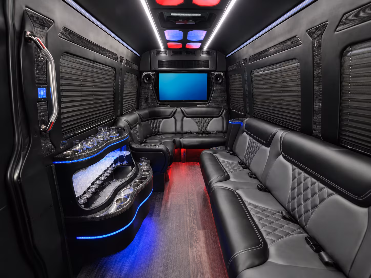 concert bus rentals to sandy amphitheater and south valley venues