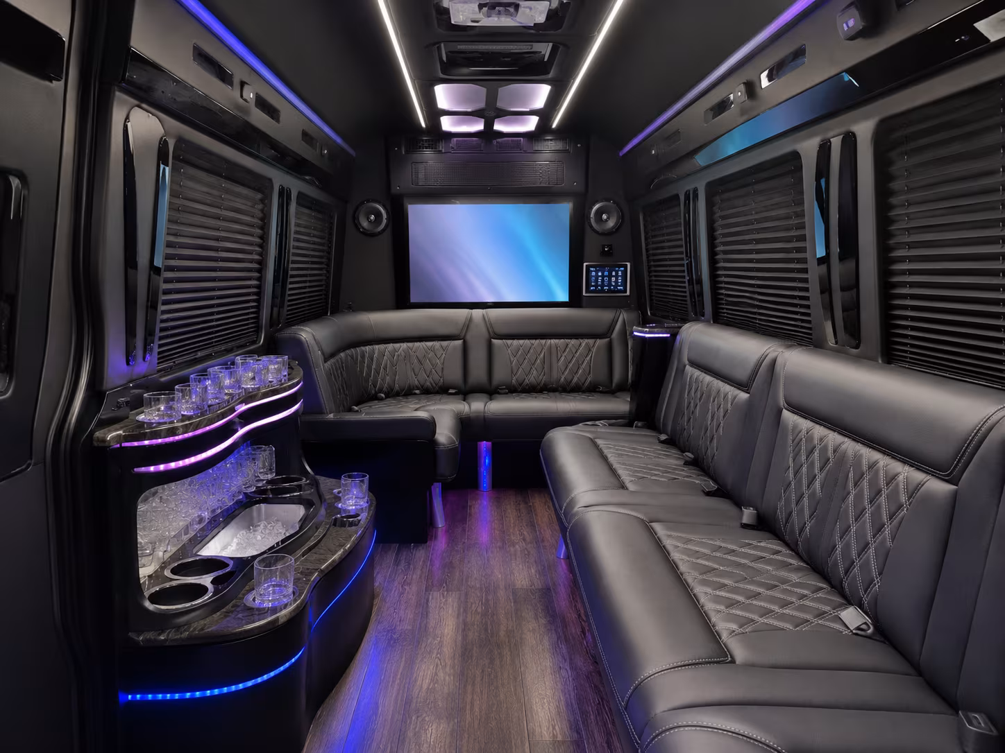 millcreek corporate event transportation onboard seating