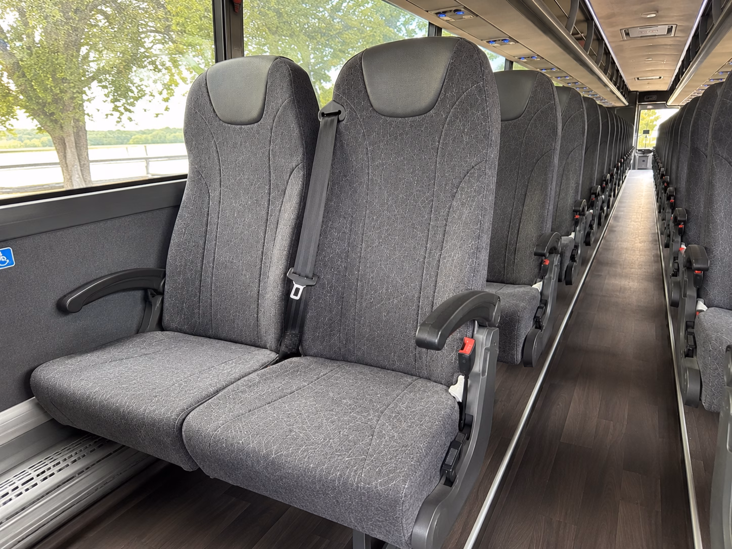 millcreek long distance transportation onboard seating